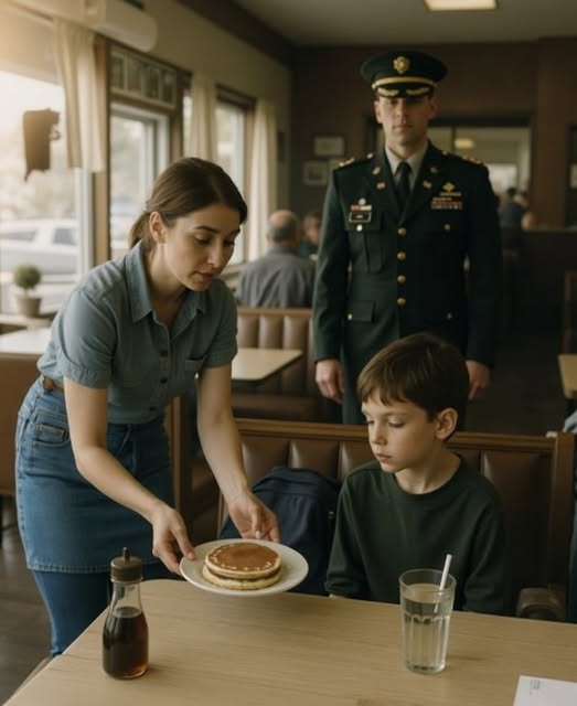 She Gave Him Pancakes Every Morning with No Questions Asked, Then One Day, Military SUVs Surrounded the Diner