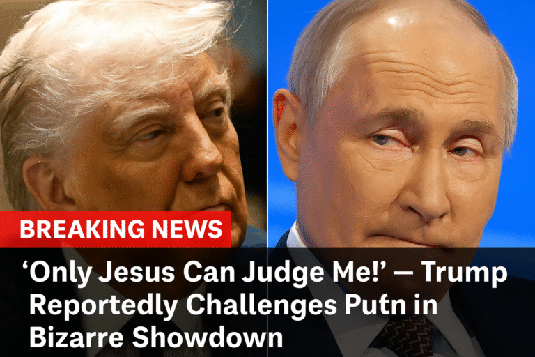 “Only Jesus Can Judge Me!” — Trump Reportedly Challenges Putin in Bizarre Showdown